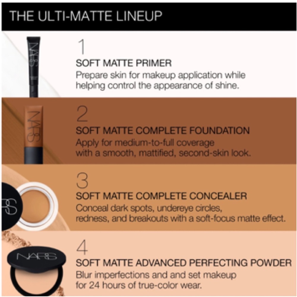 NEW✅NARS CLIFF SOFT MATTE - Picture 3 of 7